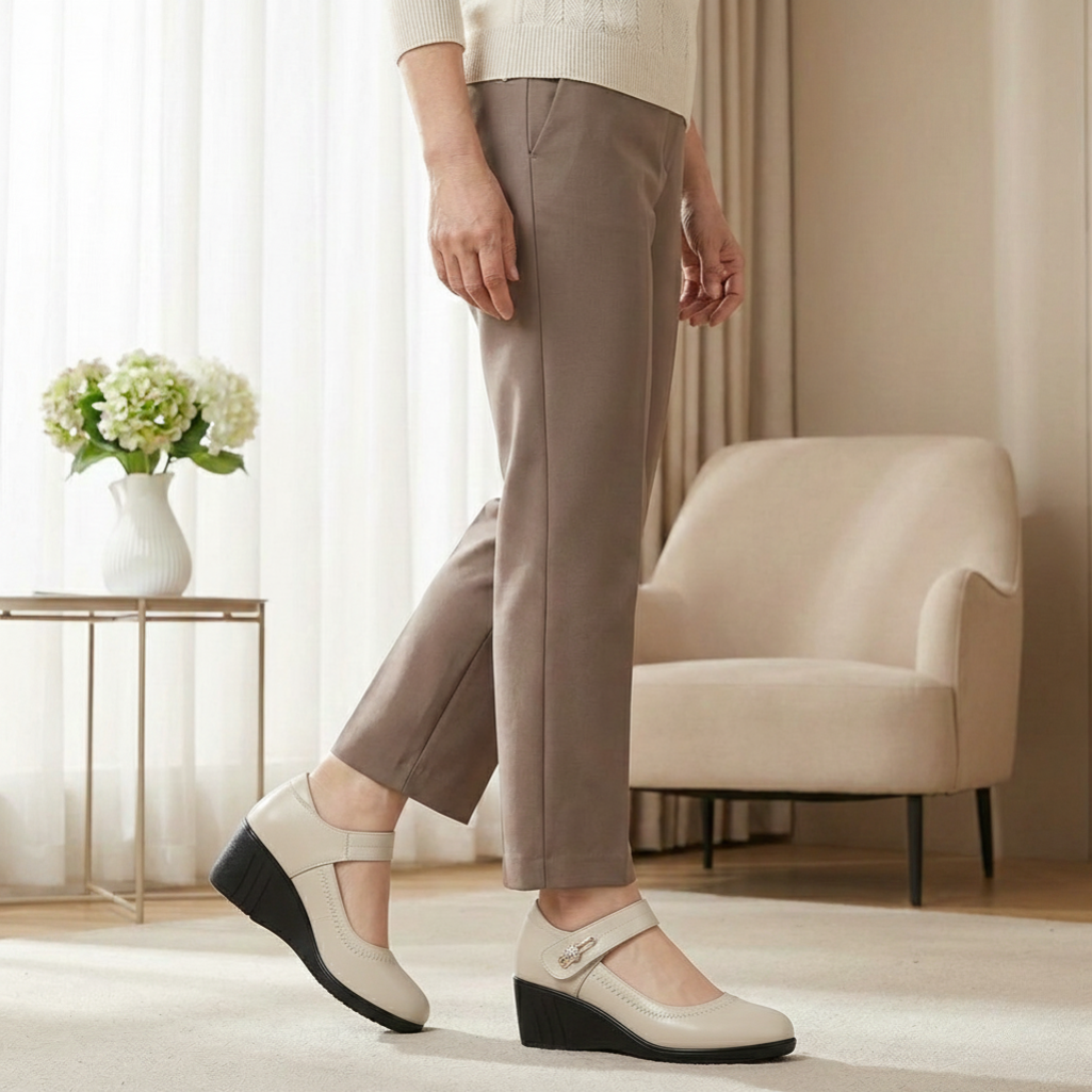 Lucía™ | Elegantes Zapatos de Confort con Tacón Medio