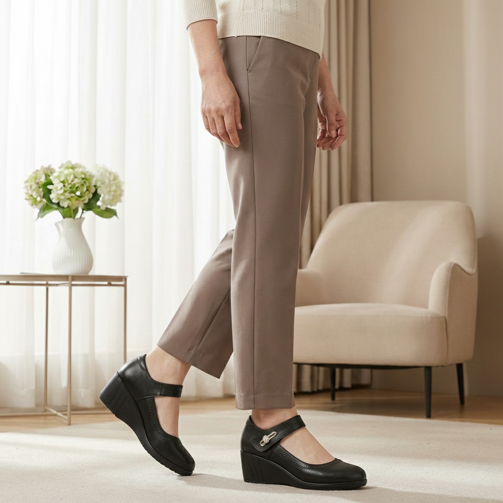 Lucía™ | Elegantes Zapatos de Confort con Tacón Medio
