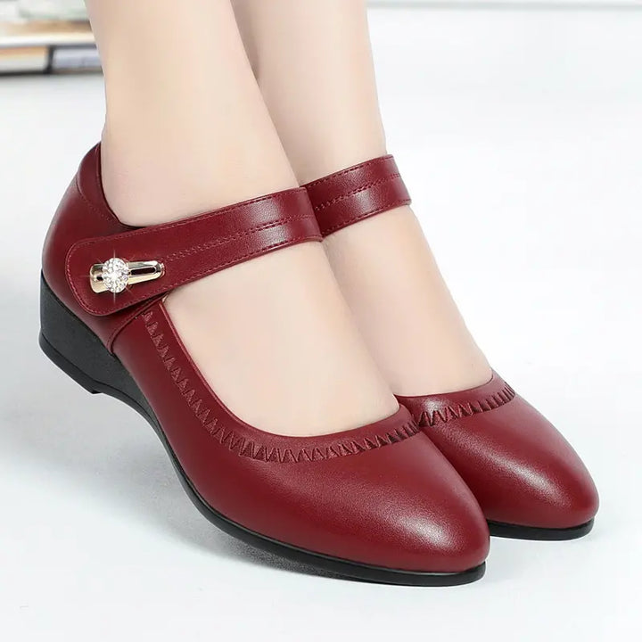 Lucía™ | Elegantes Zapatos de Confort con Tacón Medio