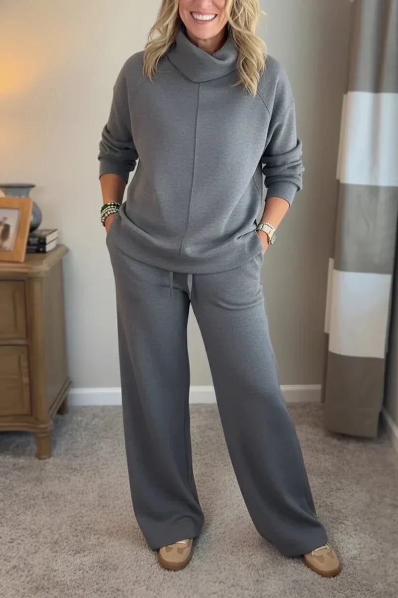 Elaina - Conjunto casual elegante de dos piezas
