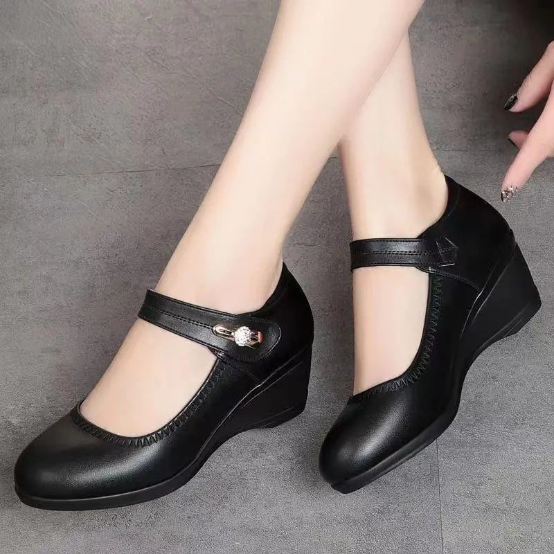 Lucía™ | Elegantes Zapatos de Confort con Tacón Medio