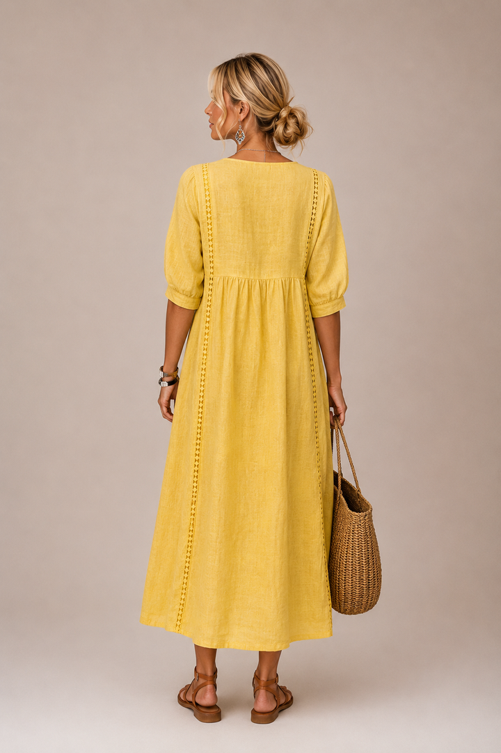 Élise™ | Vestido Midi de Verano con Elegancia Atemporal