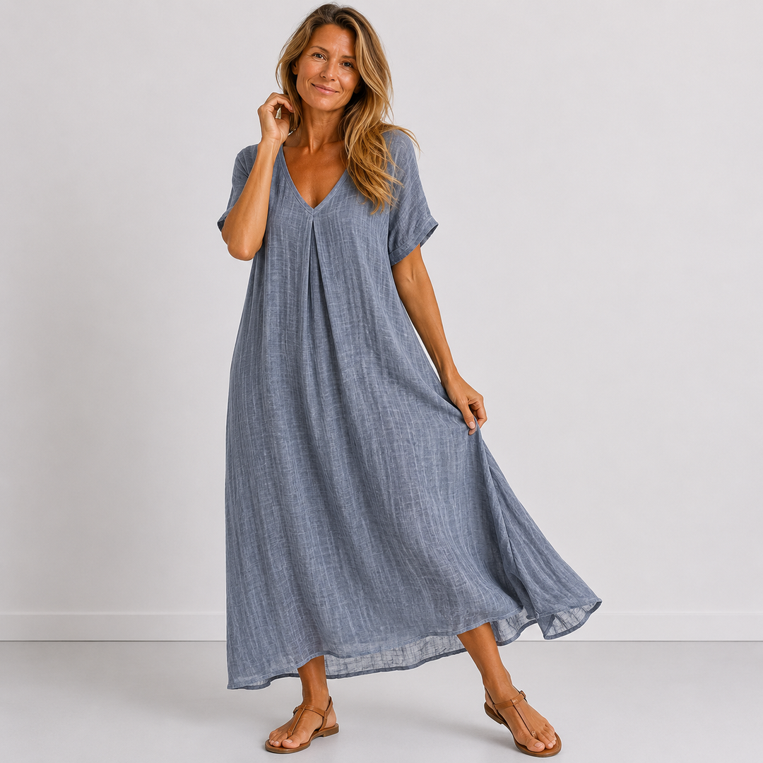 Valentina™ | Vestido Largo Fluid