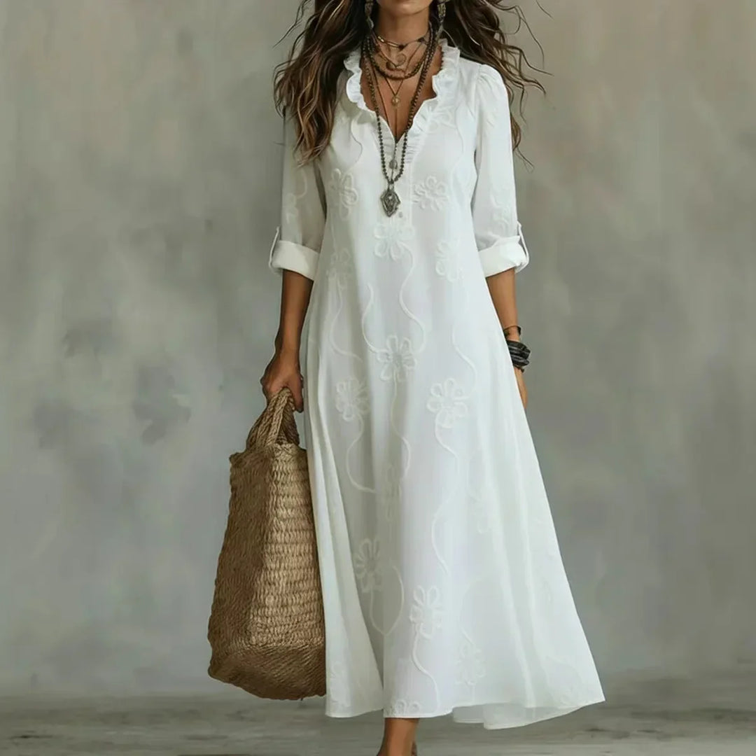Valentina™ | Vestido Floral de Verano con Efecto Favorecedor