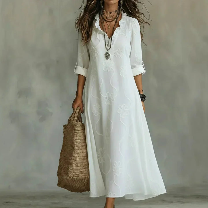 Valentina™ | Vestido Floral de Verano con Efecto Favorecedor