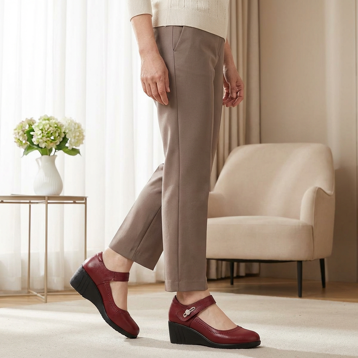 Lucía™ | Elegantes Zapatos de Confort con Tacón Medio