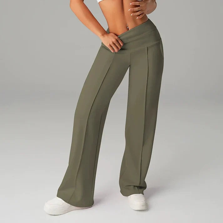 Alba – Pantalón recto de corte amplio