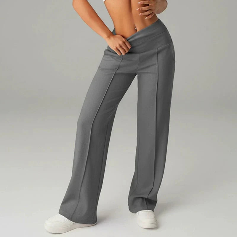 Alba – Pantalón recto de corte amplio