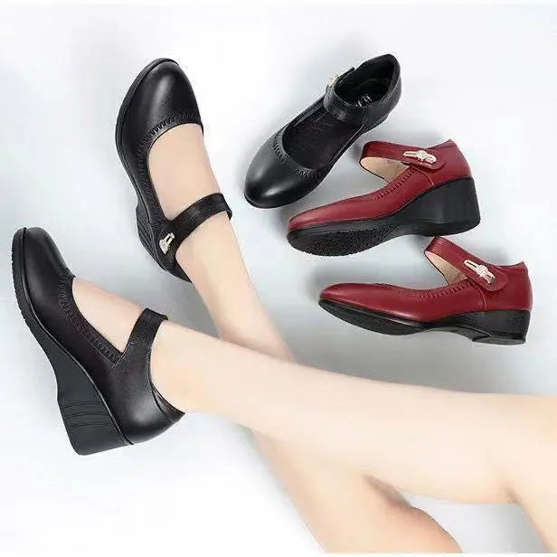Lucía™ | Elegantes Zapatos de Confort con Tacón Medio