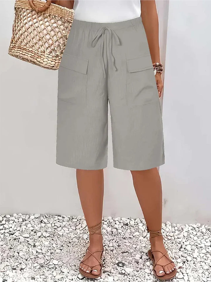 Lina – Pantalones cortos con cintura elástica