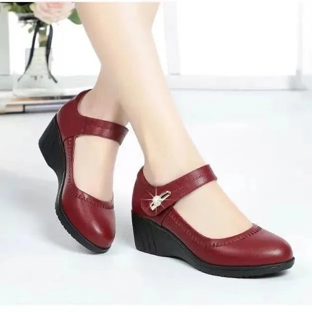 Lucía™ | Elegantes Zapatos de Confort con Tacón Medio