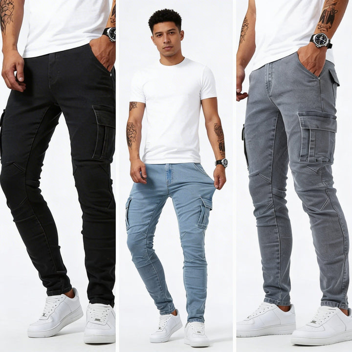 Mateo™ | Vaqueros Cargo Modernos