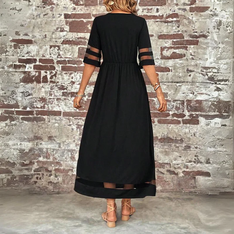 Vera™ | Vestido midi favorecedor que alisa el vientre