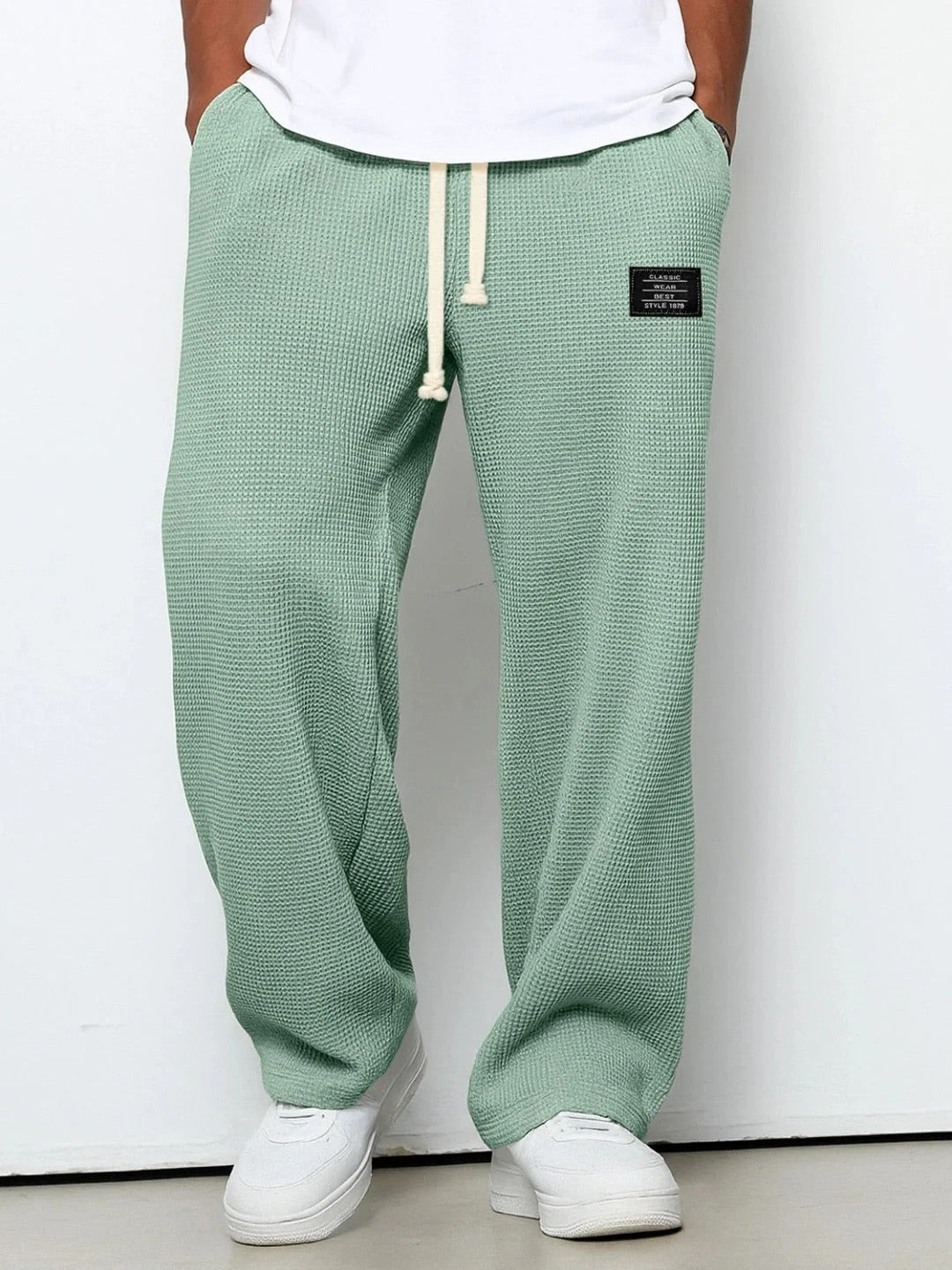 Sam - Pantalón ancho con cintura ajustable