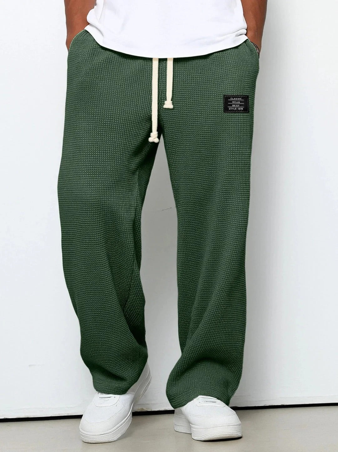 Sam - Pantalón ancho con cintura ajustable