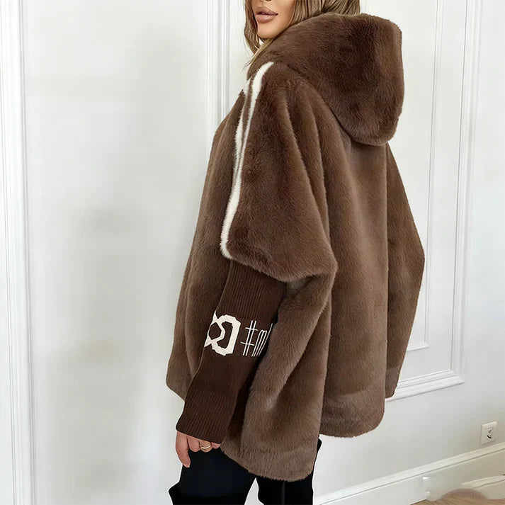 Ainoa - Chaqueta casual con capucha y cremallera