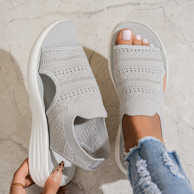 Zaria™ | Sandalias de Plataforma Transpirables