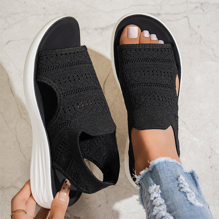 Zaria™ | Sandalias de Plataforma Transpirables